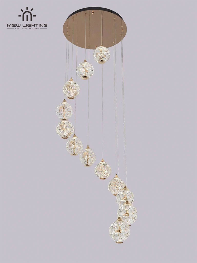 CL108-12 Crystal Chandelier - MEW Lighting