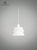 PD218-W White Morden Pendant Light - MEW Lighting