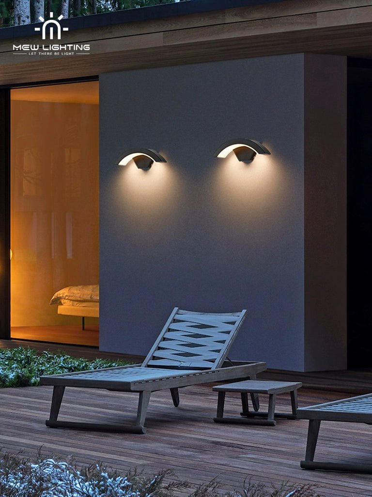 WO111-SE With Sensor Outdoor Wall Light - MEW Lighting